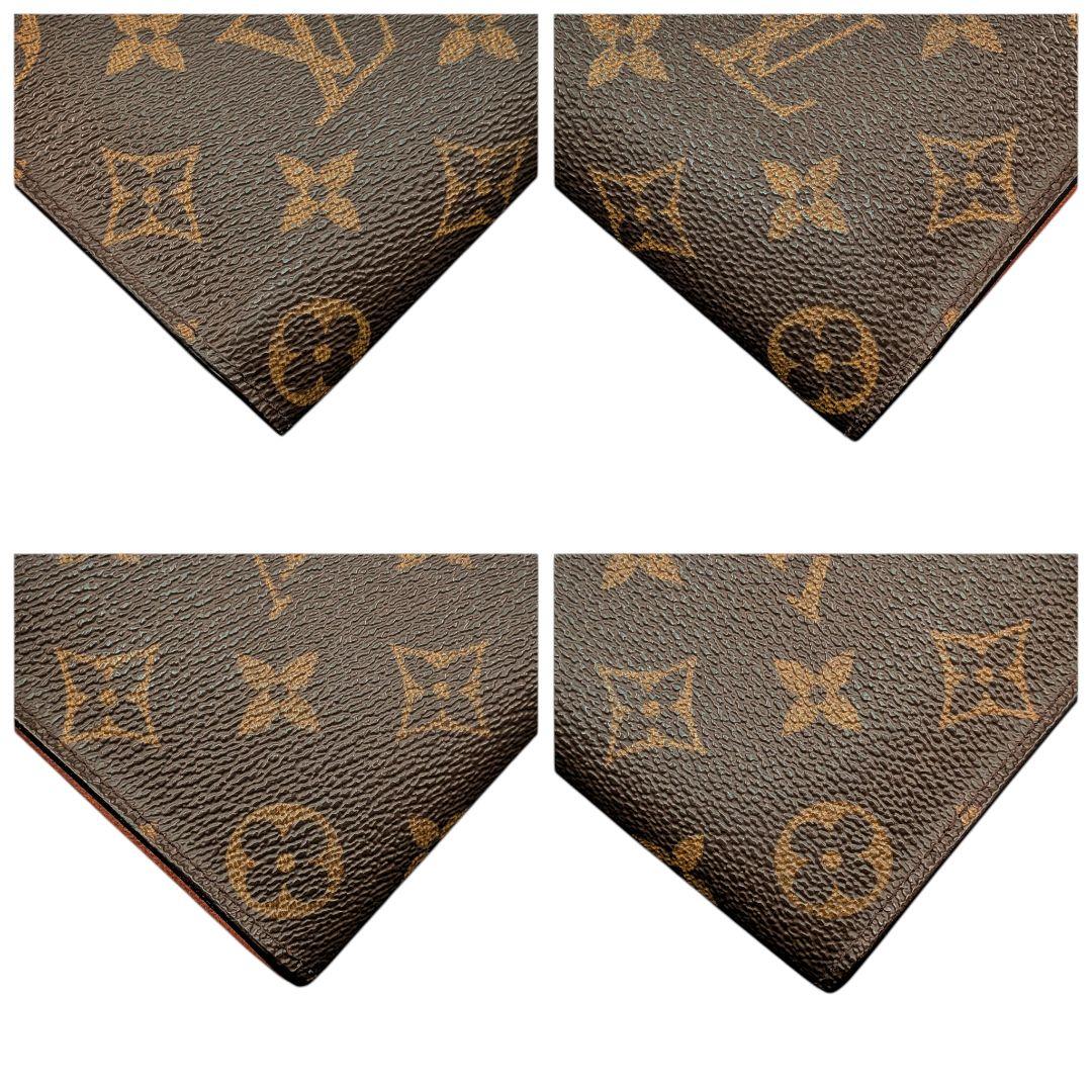 【外観美】ルイヴィトン モノグラム ポシェット ポルトモネ クレディ 長財布