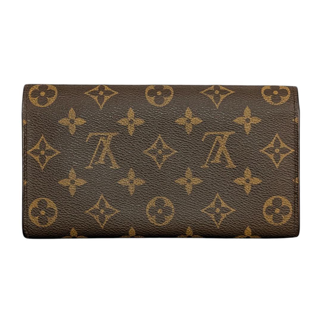 【外観美】ルイヴィトン モノグラム ポシェット ポルトモネ クレディ 長財布