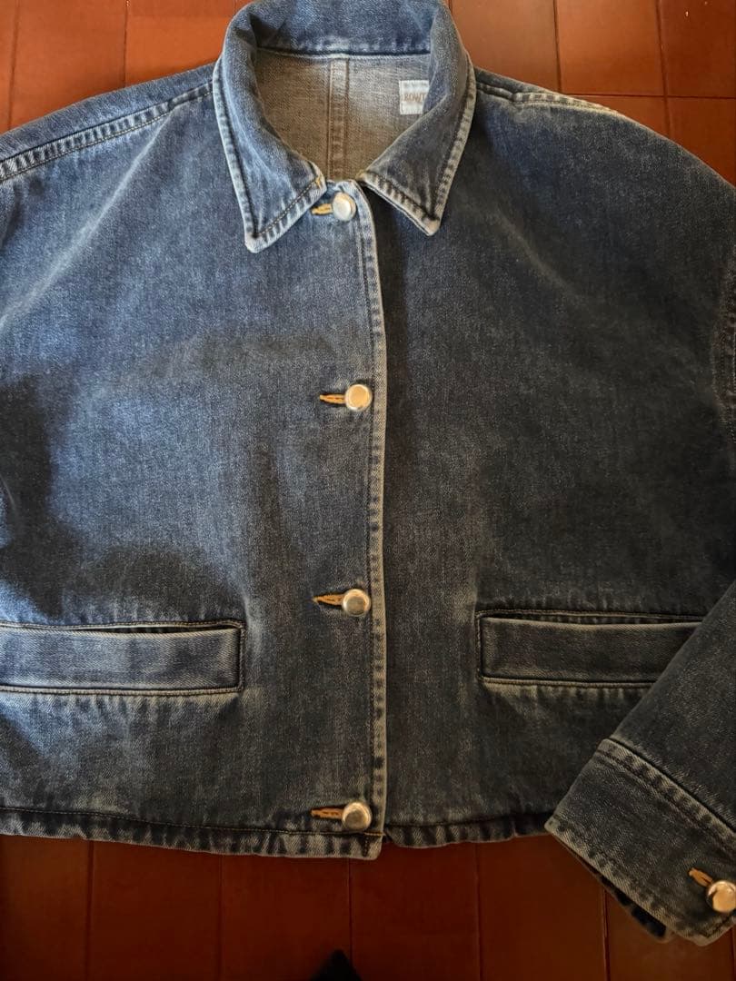 bowte2025ssシーアイランドコットンデニムJK size0