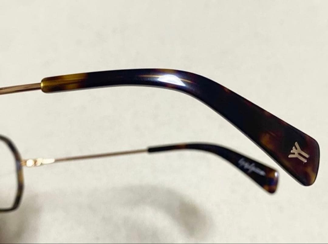 新品　Yohji Yamamoto ヨウジ ヤマモト　眼鏡　オクタゴン　べっ甲