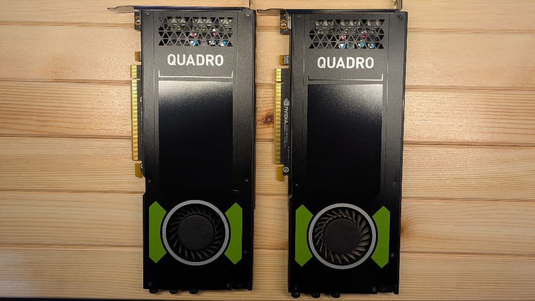 NVIDIA Quadro P4000 2枚セット ※動作確認済み