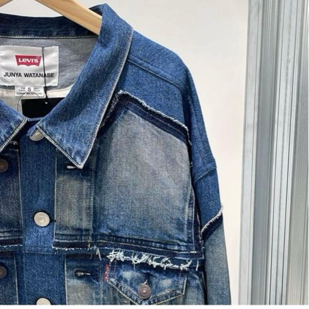 ジュンヤワタナベ リーバイスW ネームデニムジャケット（再構築）