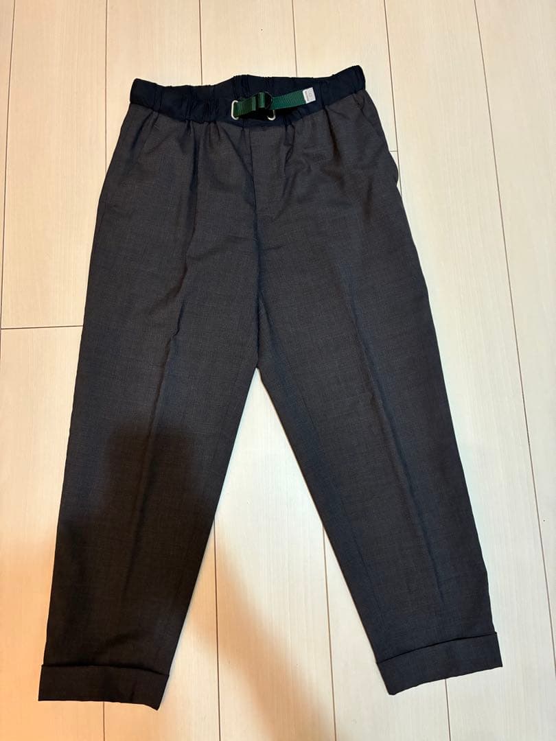 kolor BEACON カラービーコン　スラックス　ダークグレー