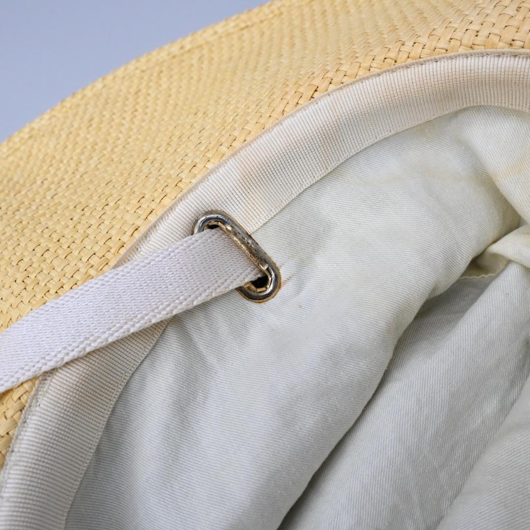 □ 45979★Chloe クロエ 帽子 ラフィア　ハット 麦わら帽子