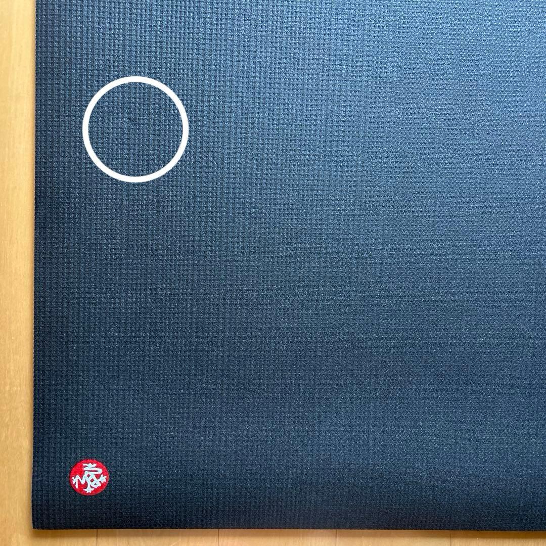 【日本正規品】[Manduka] PRO ヨガマット ブラックマット6mm　厚手