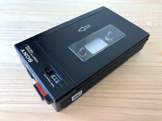 超希少品 整備済完全動作品 SONY TCM-100B プレスマン