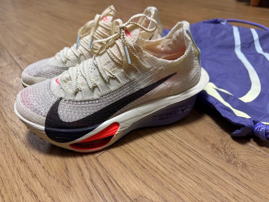 nike23.5cmエアズームアルファフライ　ネクスト%3 専用バッグ付き