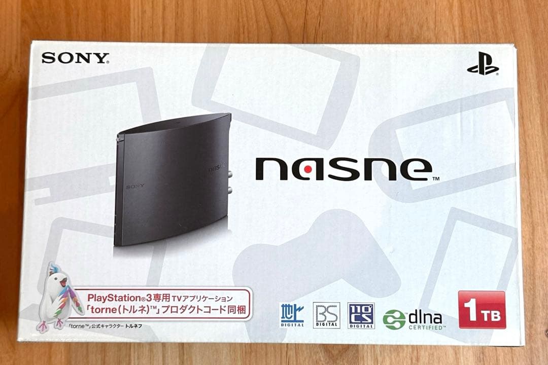 【新品】SONY nasne 1TBネットワークレコーダー CECH-ZNR2J