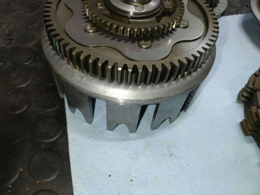 XJR400 クラッチハウジング一式 美品