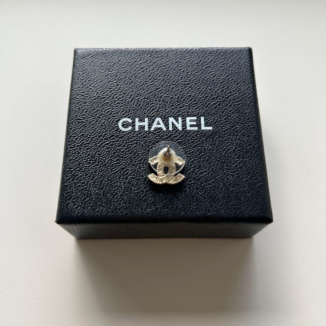 CHANEL シャネル ココマーク ピアス 片耳 ゴールド ラインストーン