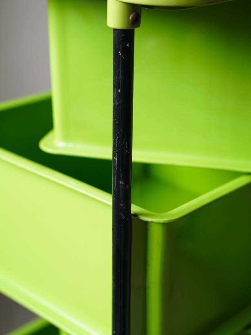 70's SEKISUI PLASTICS 回転キャビネット スペースエイジ