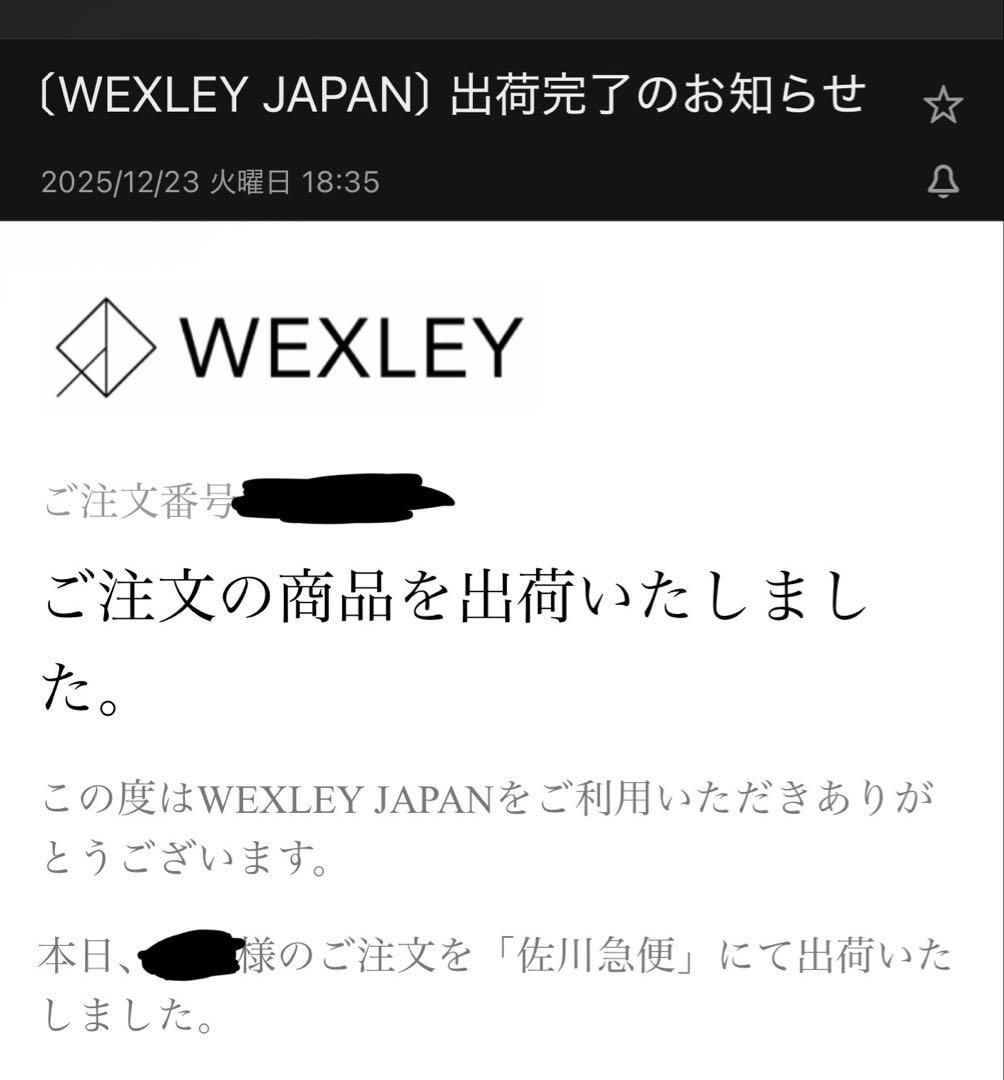 WEXLEY コーデュラ ブラックバックパック　ACTIVE / 25L