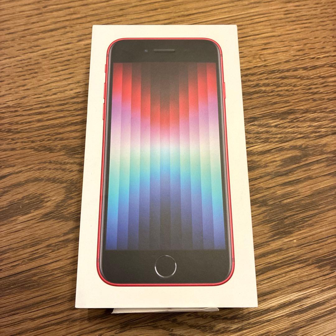 iPhone SE3(第3世代) Red 128GB 初期化済み