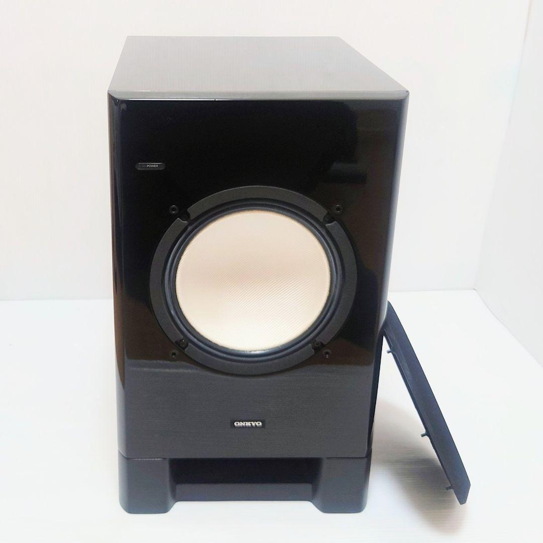 ONKYO アンプ内蔵サブウーファー SL-D501 B ピアノ仕上げ