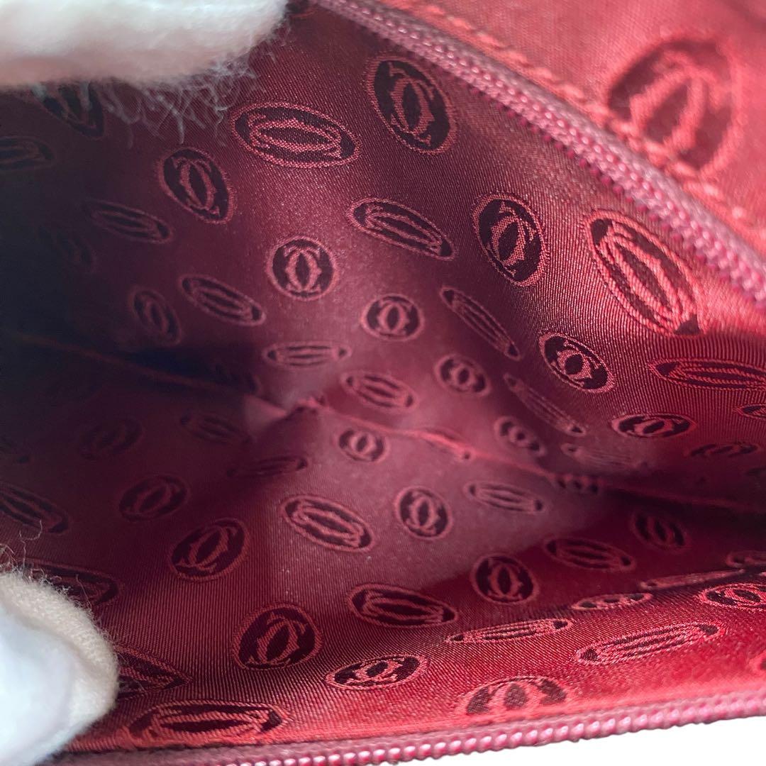 美品 カルティエ Cartier クラッチバッグ マストライン.