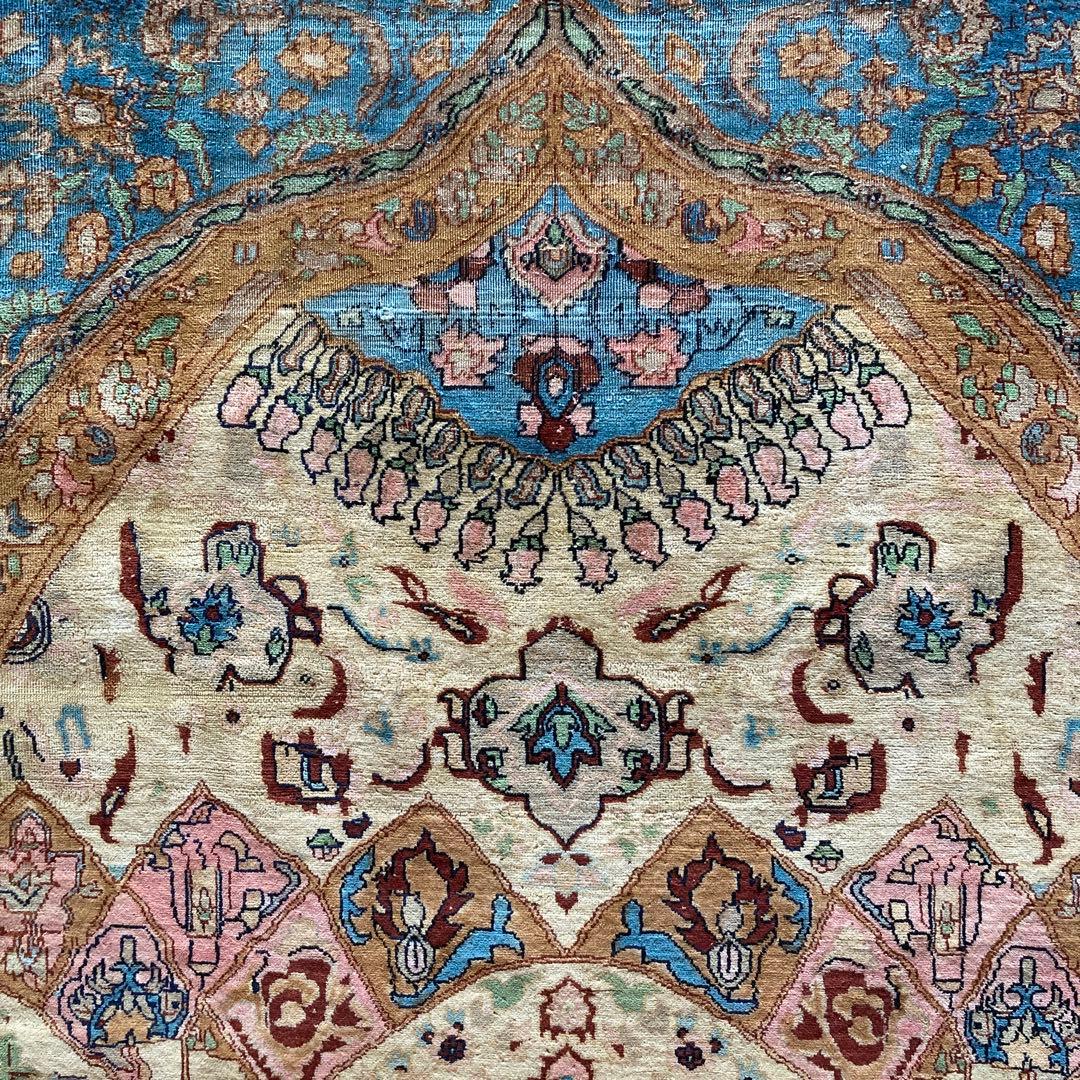 ★ コハク【古着・服中心】★ トライバルラグ　パキスタン　大判　レア