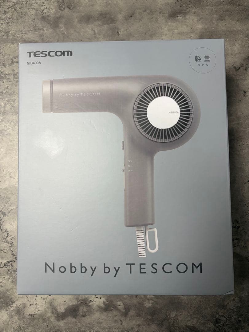 新品 Nobby by TESCOM テスコム ヘアドライヤー NIB400A