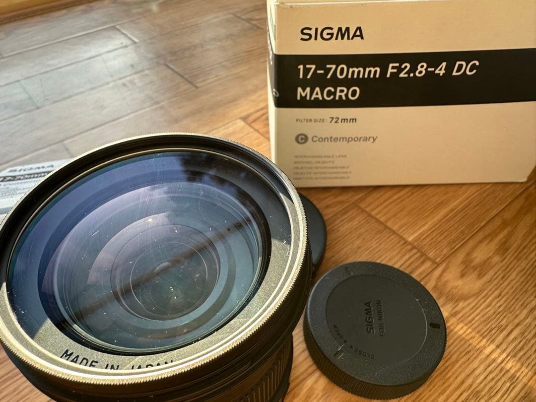 SIGMA 17-70mm F2.8-4 DC MACROニコン用