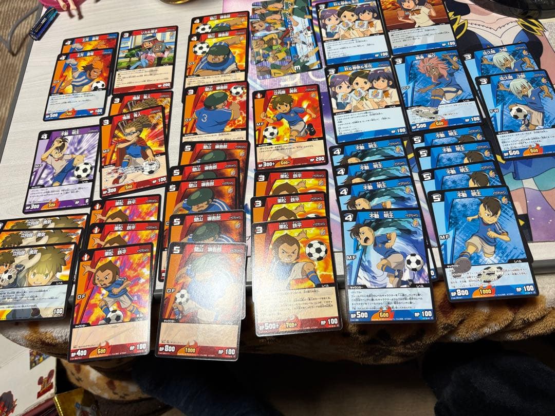 イナズマイレブンカードゲームセット売り