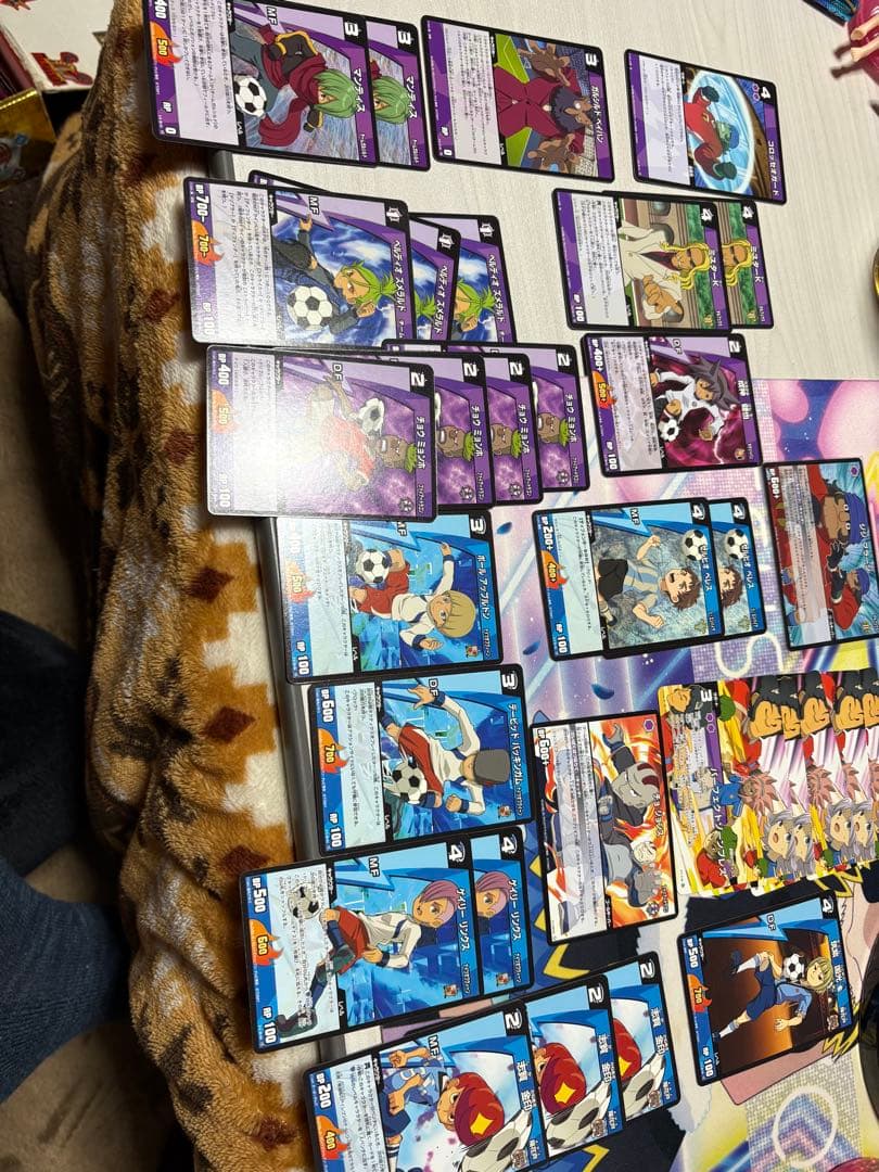 イナズマイレブンカードゲームセット売り