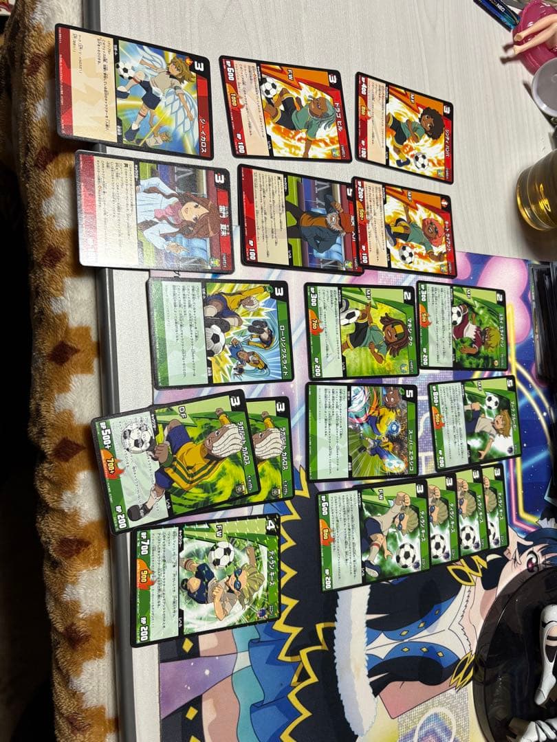 イナズマイレブンカードゲームセット売り