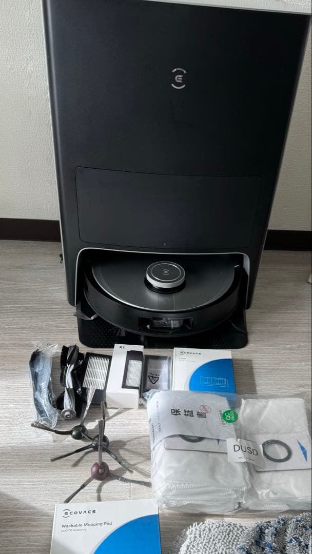 ECOVACS DEEBOT X1 OMNI 交換パーツ付き