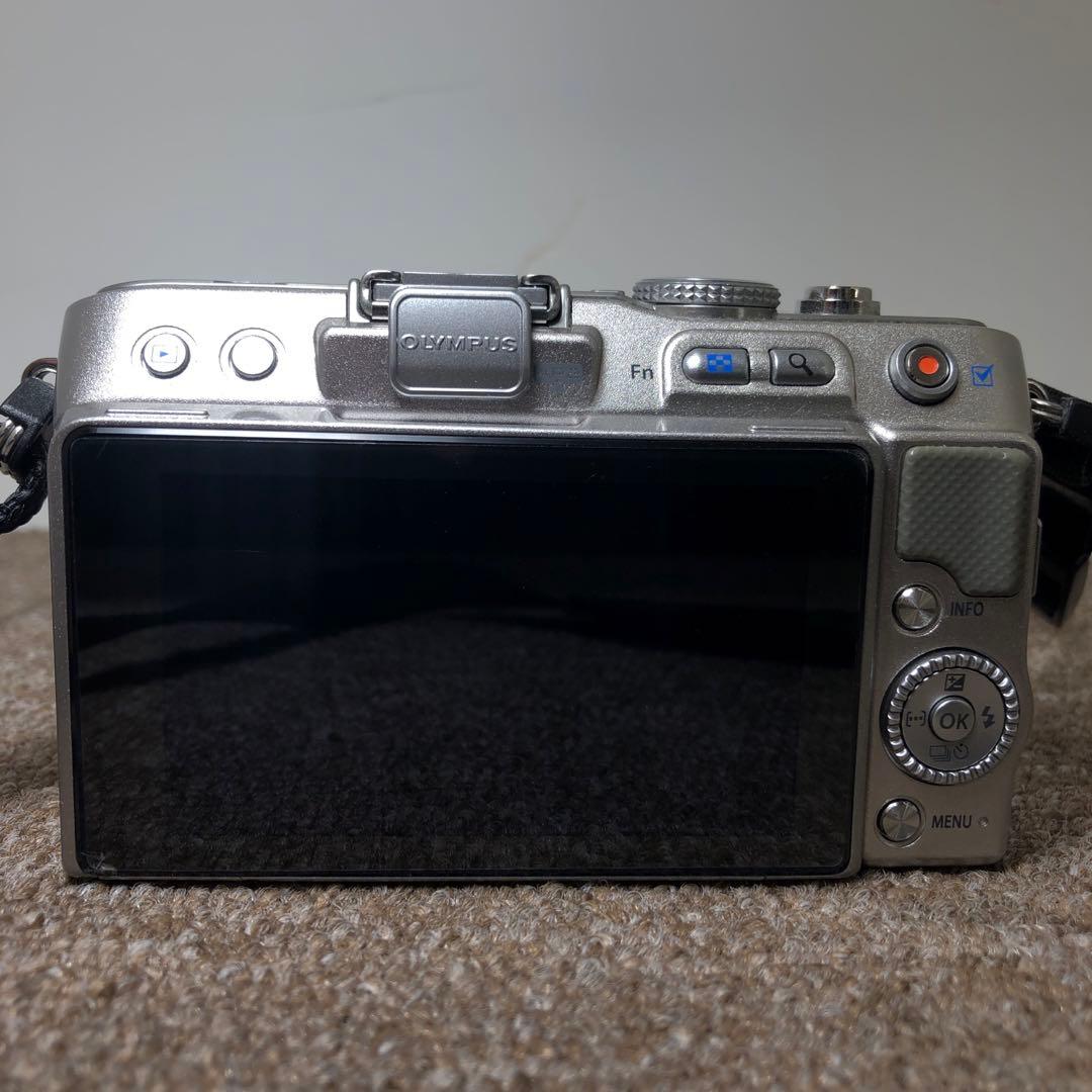 カメラ OLYMPUS PEN Lite E-PL3 レンズ付 フラッシュ付属