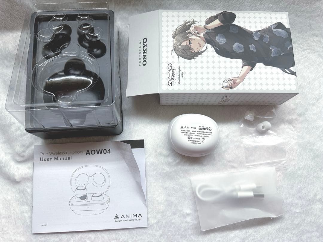 Kanae ワイヤレスイヤホン ホワイト