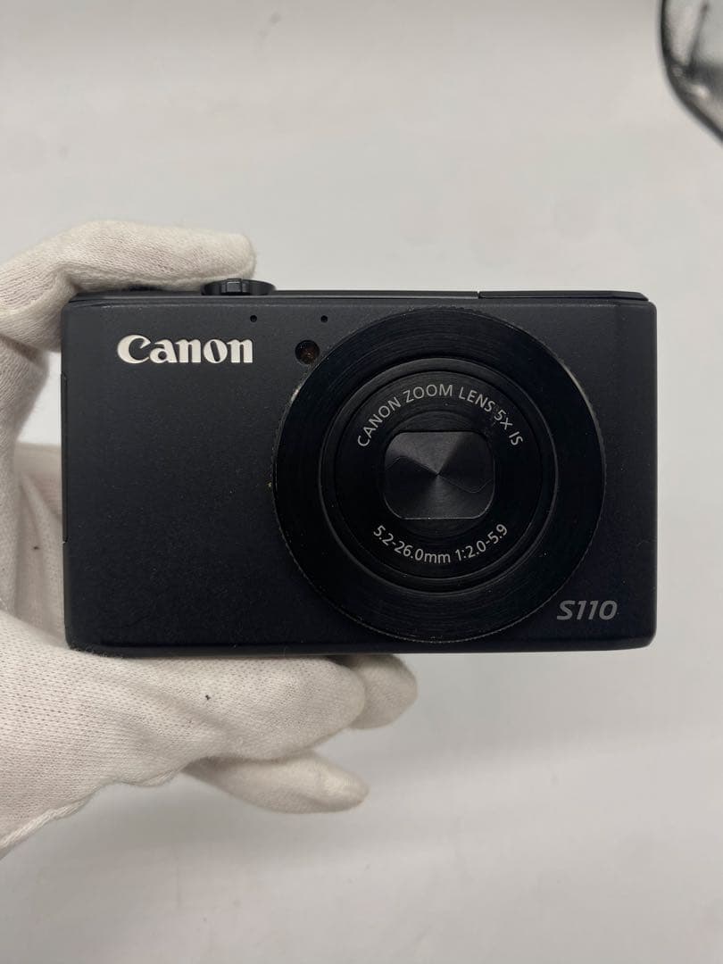 Canon PowerShot S110 ブラック 動作未確認 ジャンク扱い