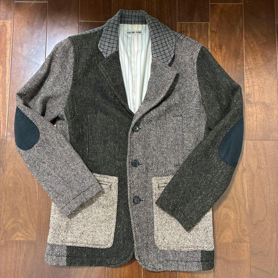 GAIJIN-MADE テーラードジャケット 茶色系