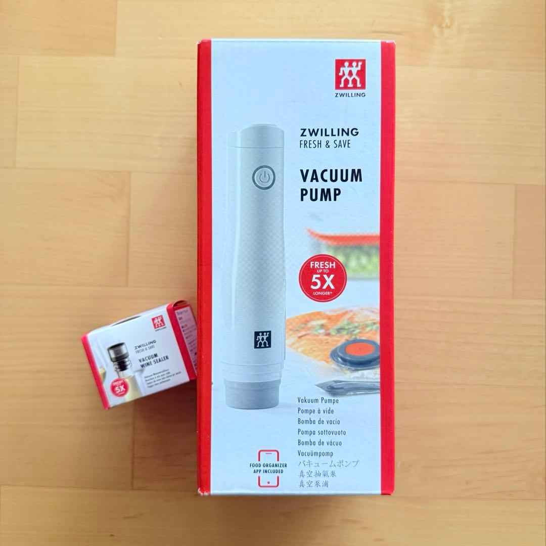 zwilling ポータブル真空保存機セット