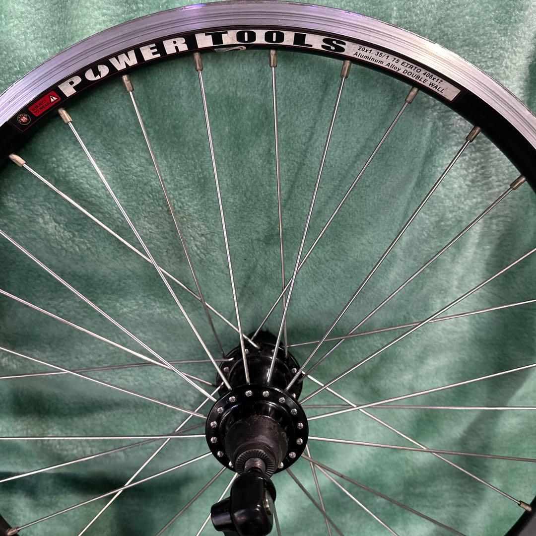 m*6様 20インチ406ホイール中古品　前後