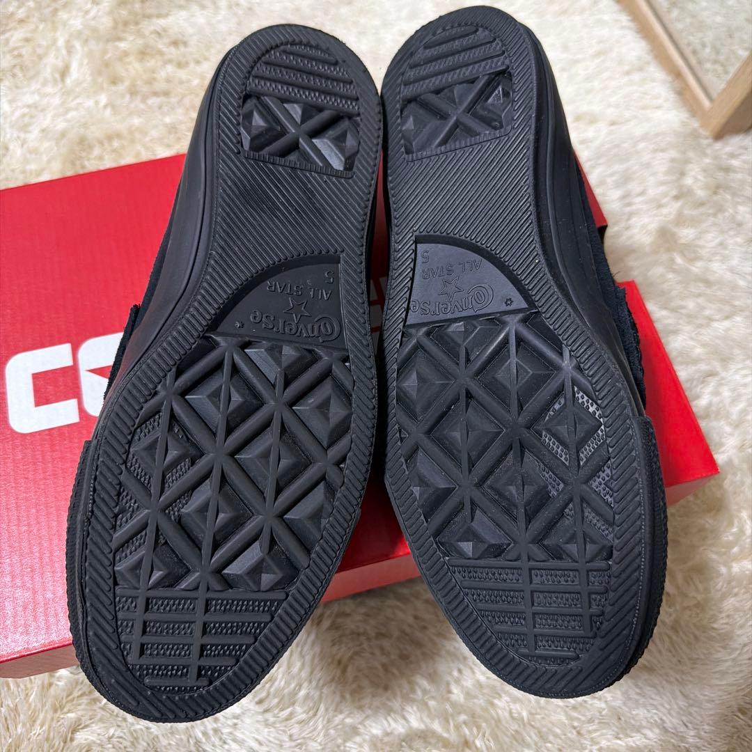 cherry　CONVERSE ALL STAR ブラックローファー