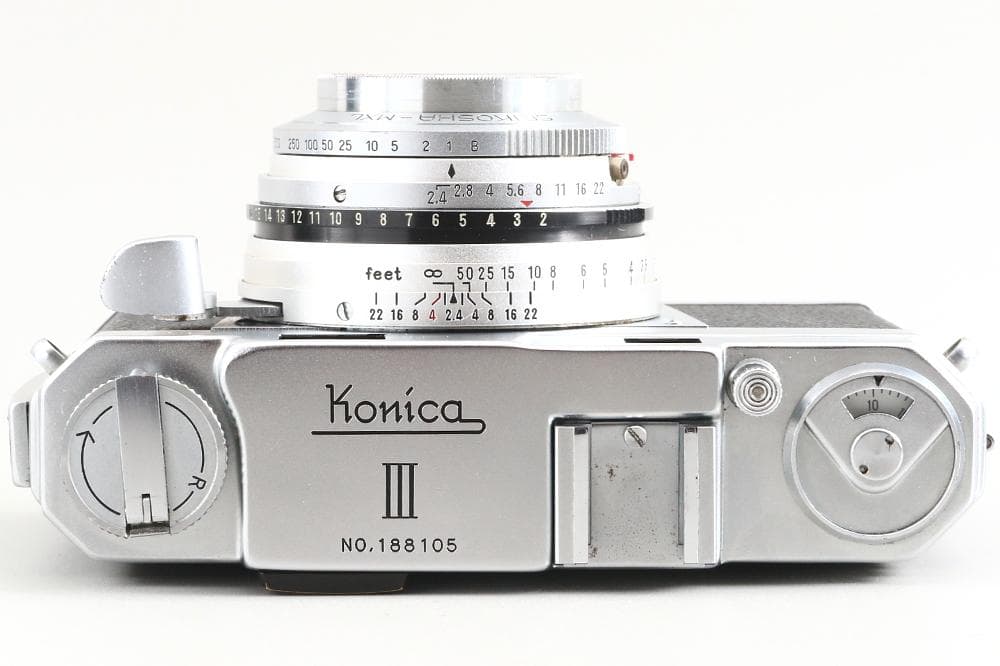 【整備済】Konica III Hexanon 48mm F/2.4 希少・美品