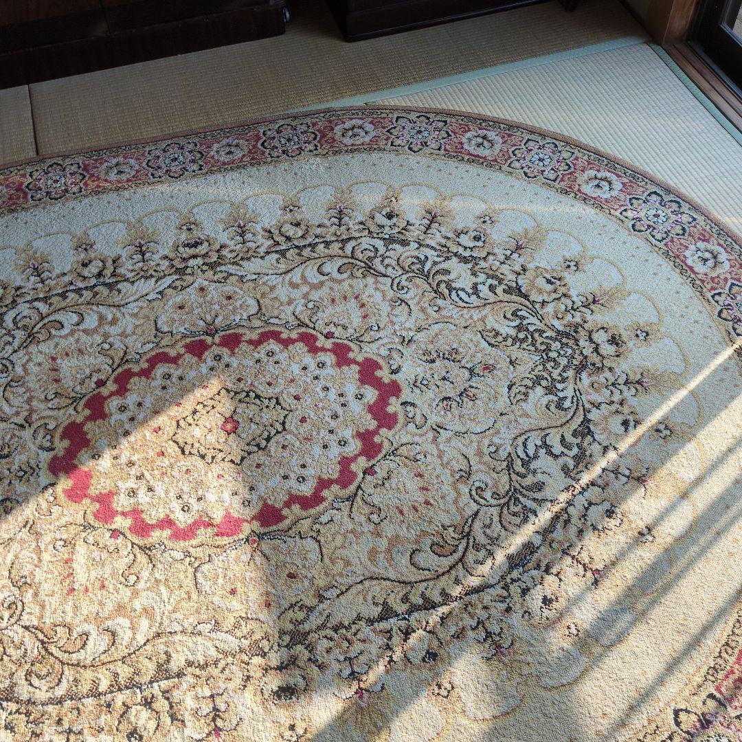 ★値下げ! 投げ売り お買い得★ペルシャ風絨毯 メダリオン柄 絨毯 センターラグ