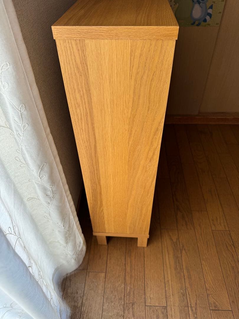 無印良品　薄型本棚ロータイプ(販売終了品)