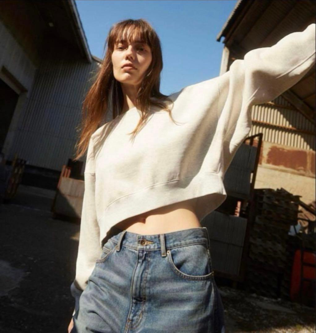 新品SeaRoomlynn VOLUMEスウェット ショートプルオーバー