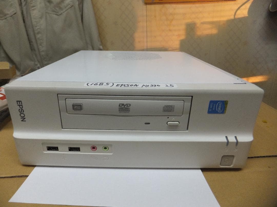 (1685）W11秒速起動SSD240G EPSON AY330S i5 8G