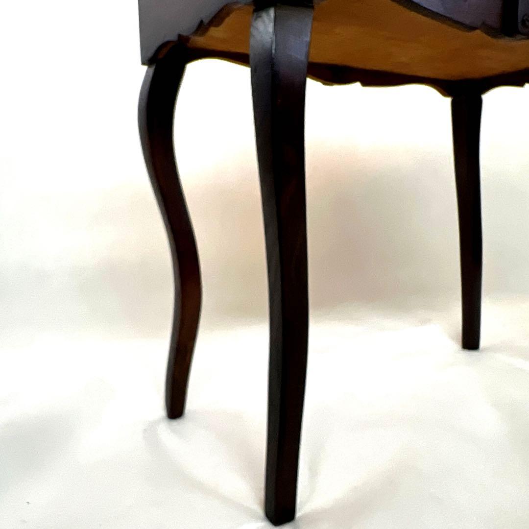 猫脚・ソーイングボックス・フランスアンティーク・小物入れ