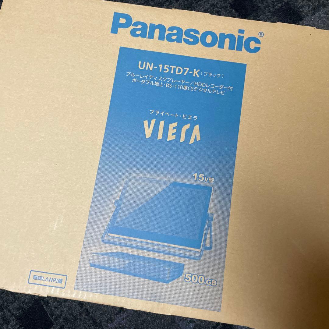 Panasonic VIERA BDプレーヤー UN-15TD7-K
