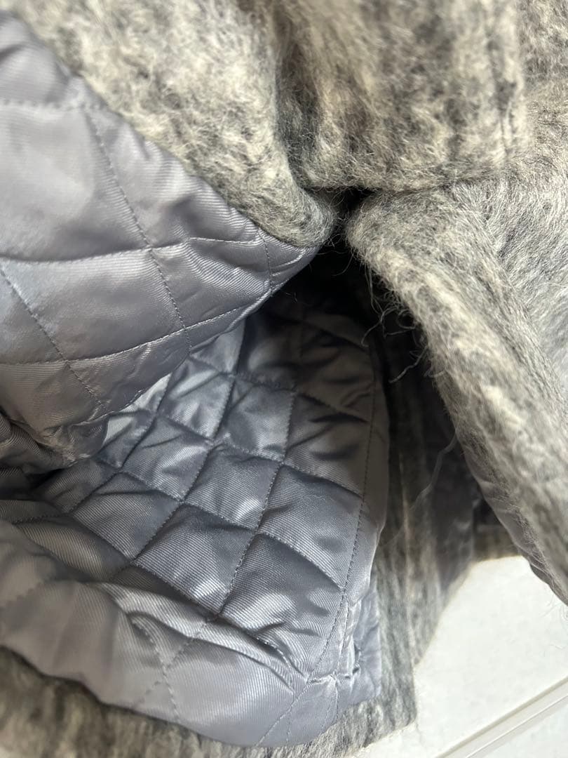 sea room lynn Woolシャギーテーラードジャケット