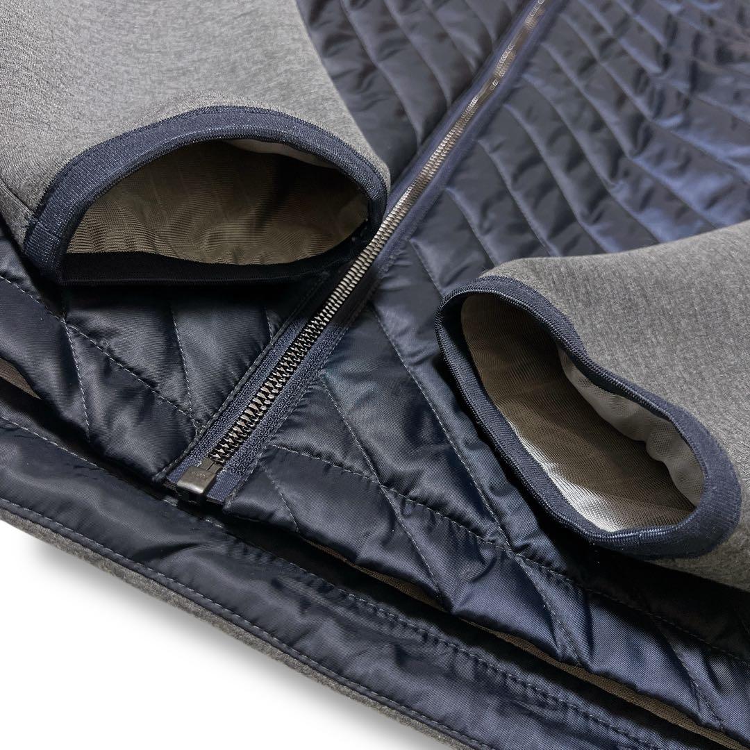 【美品】LANVIN SPORT ヒートナビ 中綿ブルゾン 42 ゴルフ 極美品