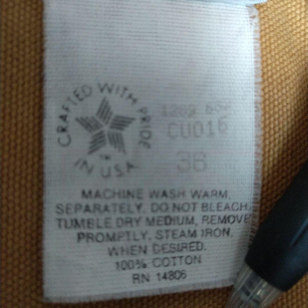 B*O様 100周年 カーハート US38 80s USA製 ヴィンテージ