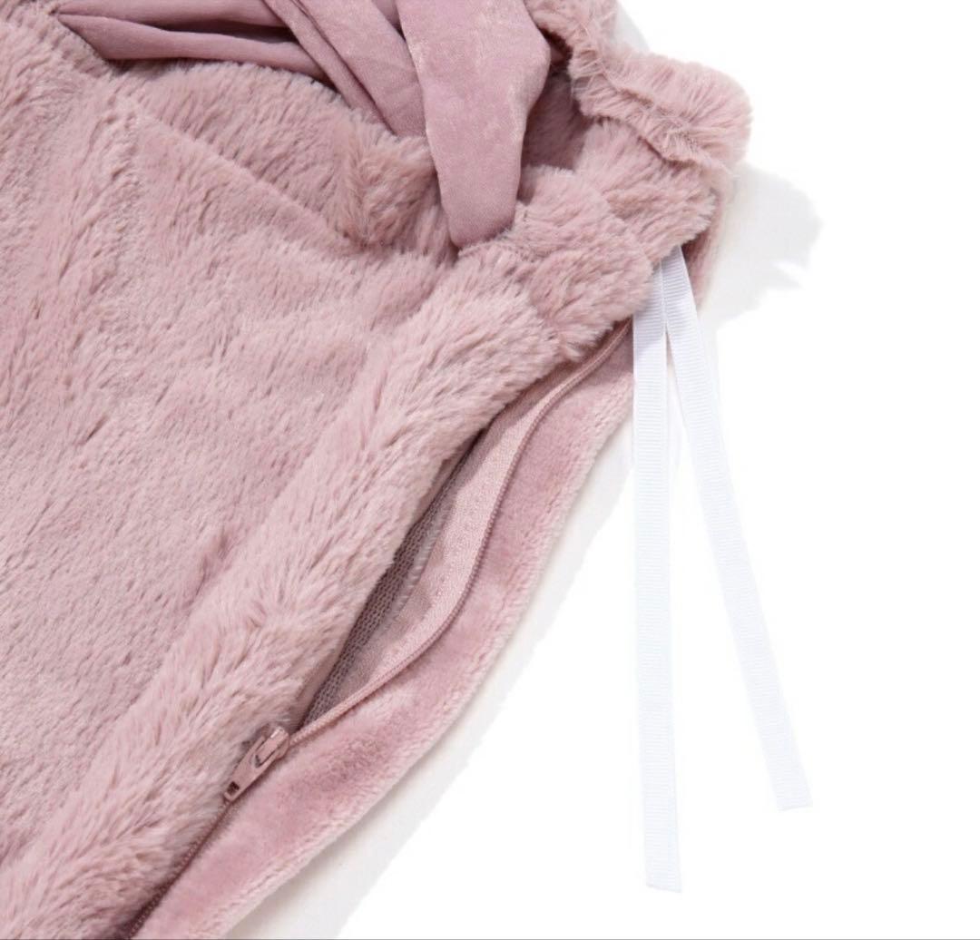 フランフラン　新品　掛け布団カバー　冬用　ピンク　リボン