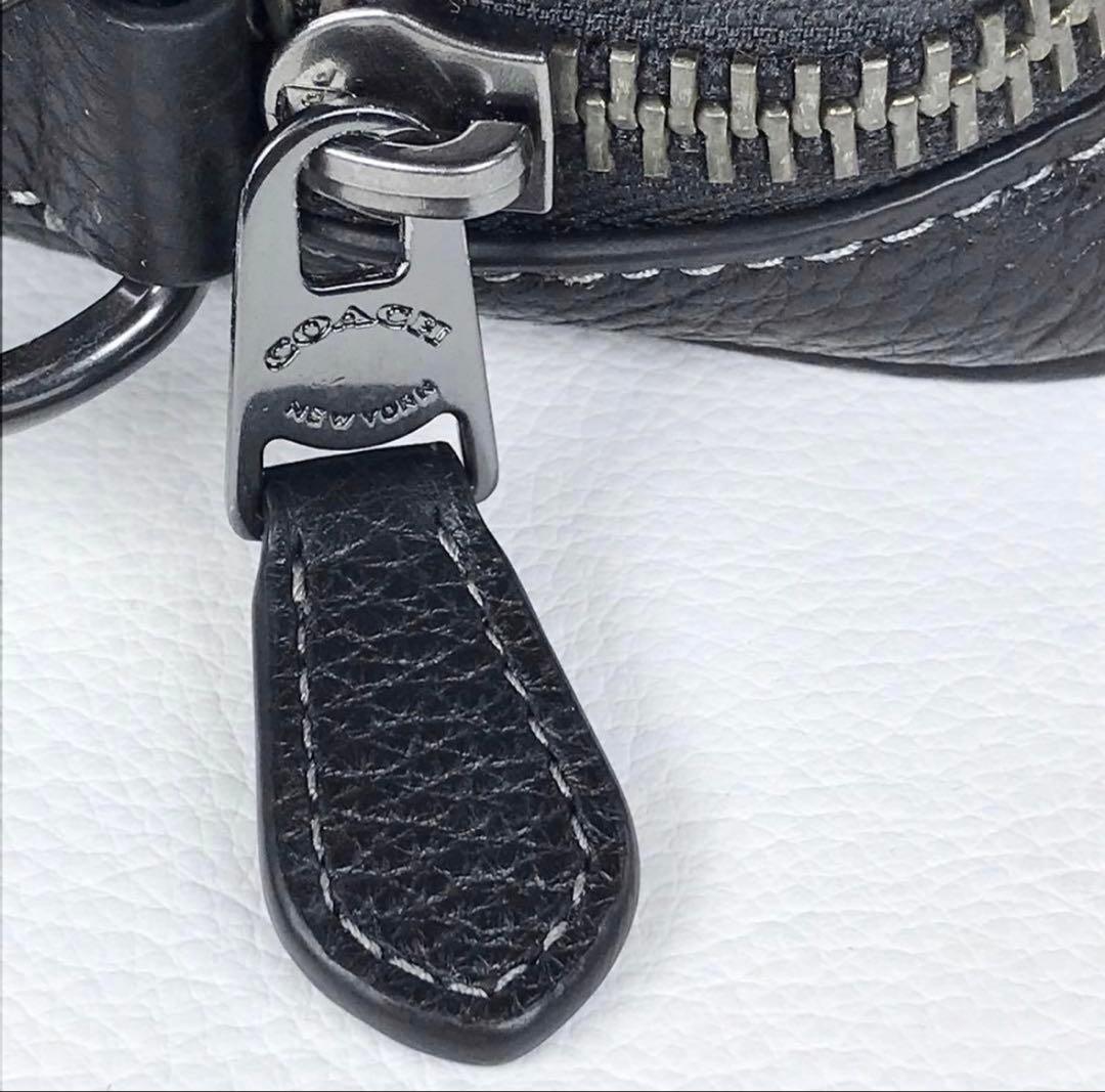 【美品】COACH コーチ クロスボディ メンズショルダーバッグ CC009 黒