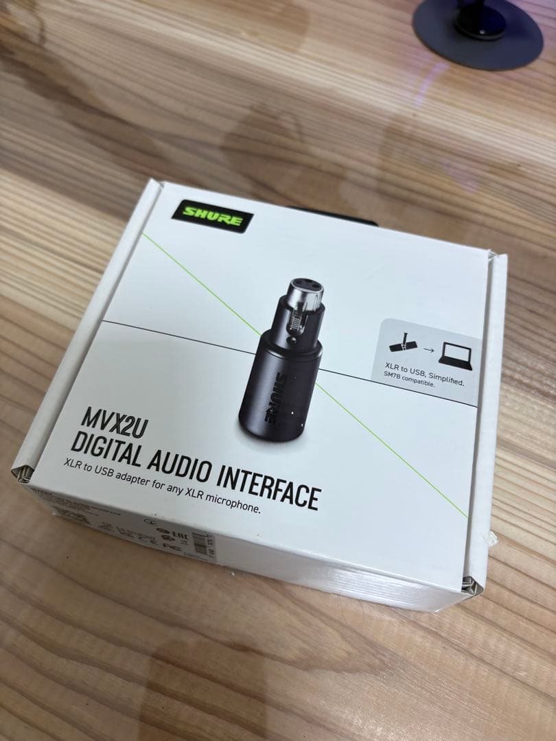 SHURE シュア MVX2U オーディオインターフェース