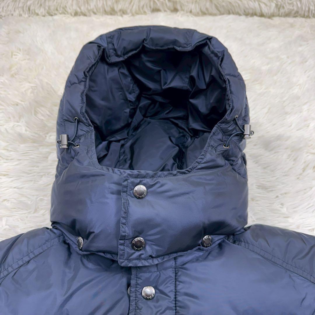 希少サイズ54✨ PRADA プラダ ダウン 三角プレート トライアングル