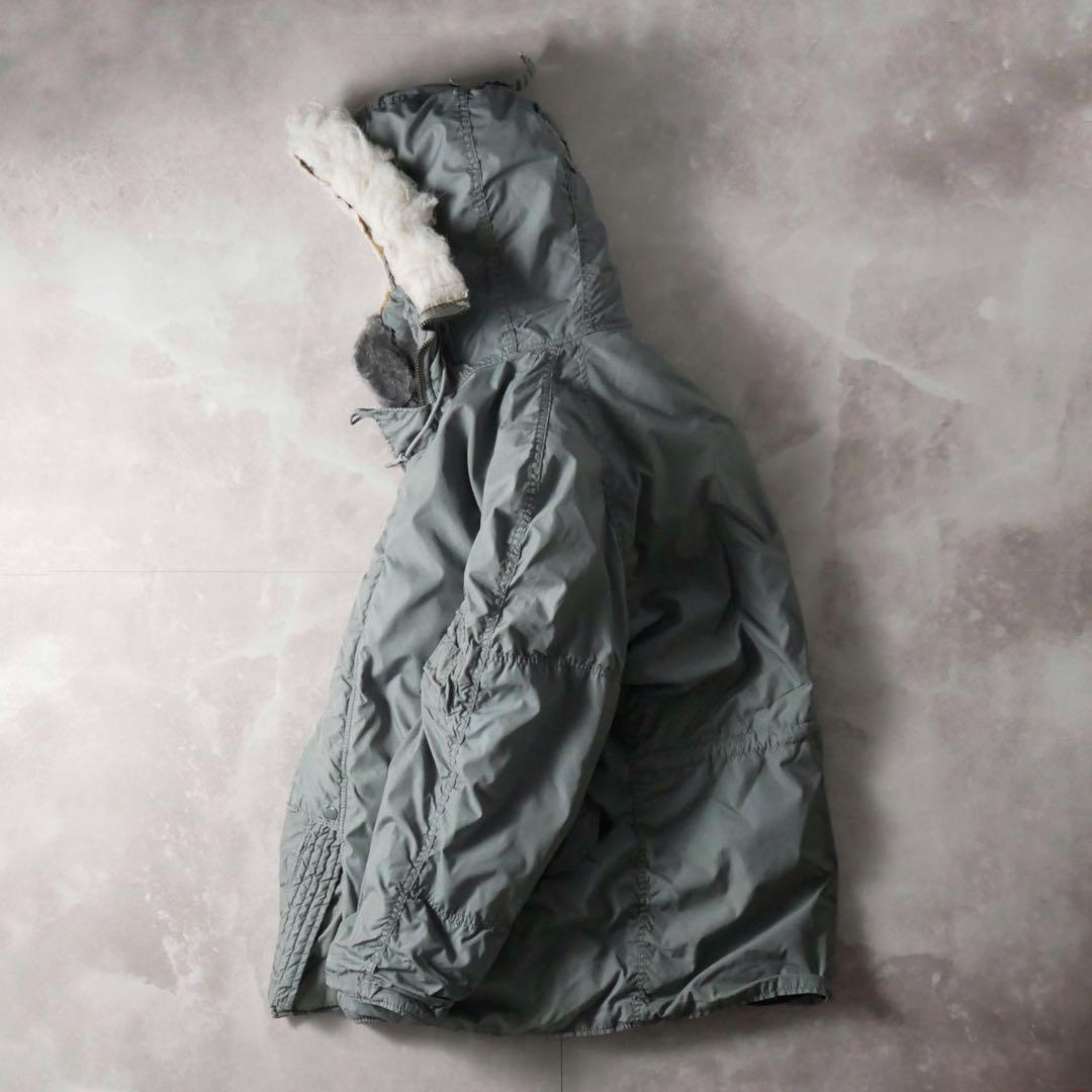 アメリカ軍 70s USA製 N-3B フライトジャケット カーキ M