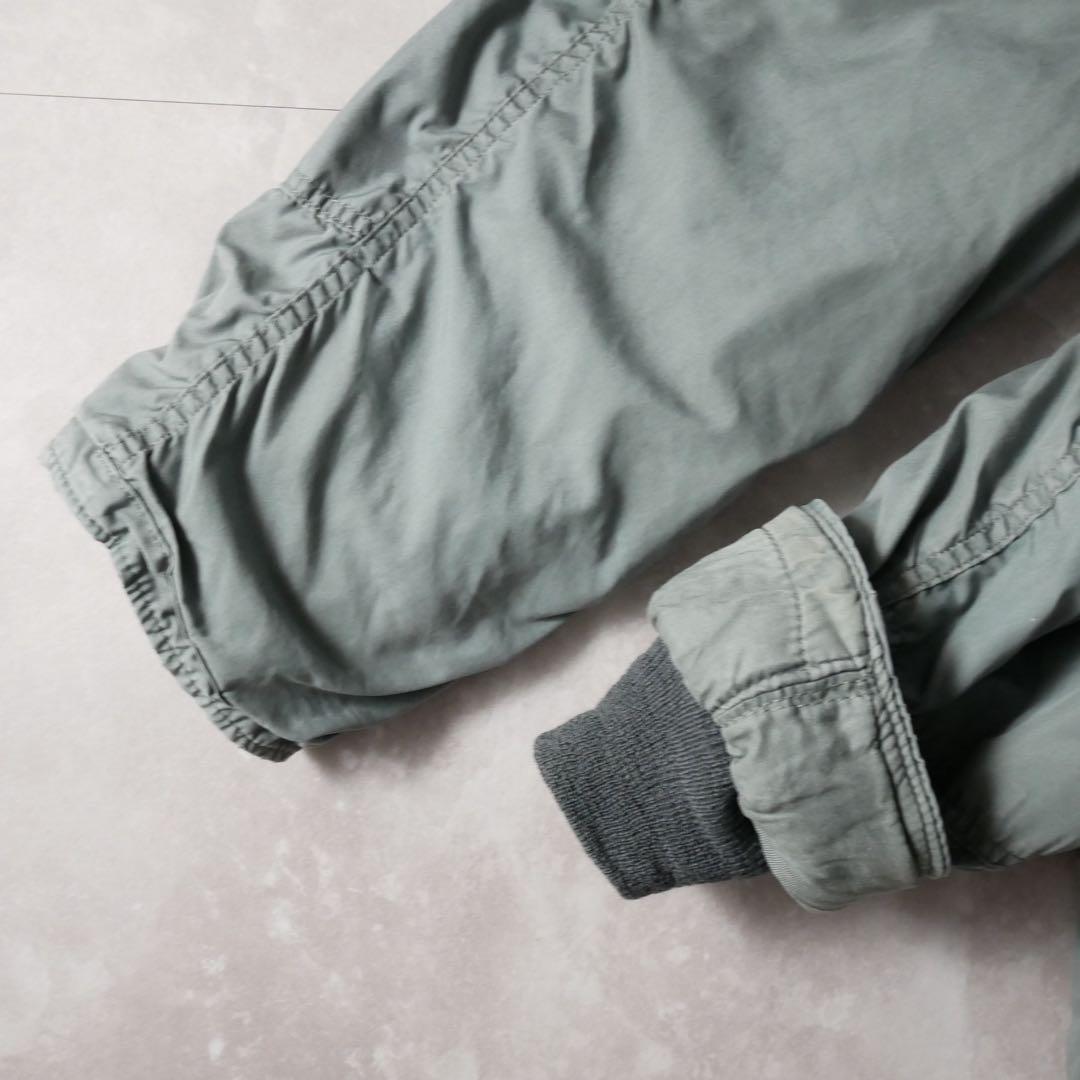 アメリカ軍 70s USA製 N-3B フライトジャケット カーキ M