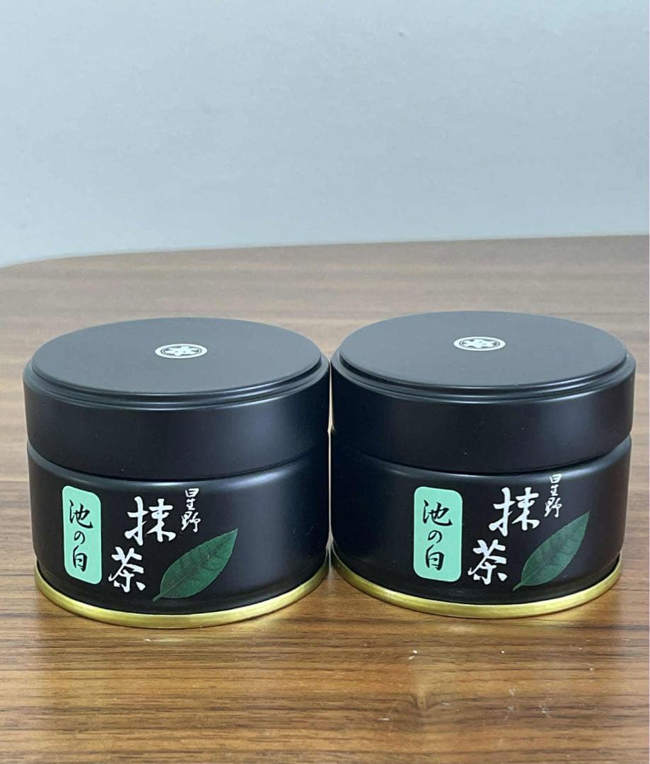 星野製茶園　池の白　20g缶入り　八女抹茶　【2缶セット】